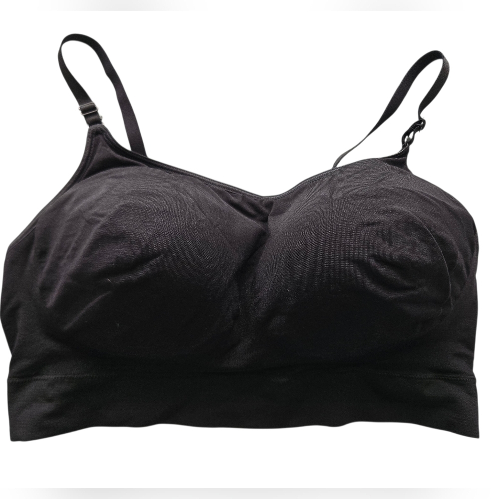 Warner's Black Comfort Bra Size 3x